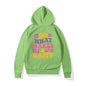 LovelyRLovely hoodie light green  5071 / S LovelyRLovely Women's Do What Makes You Happy Printed Hoodie