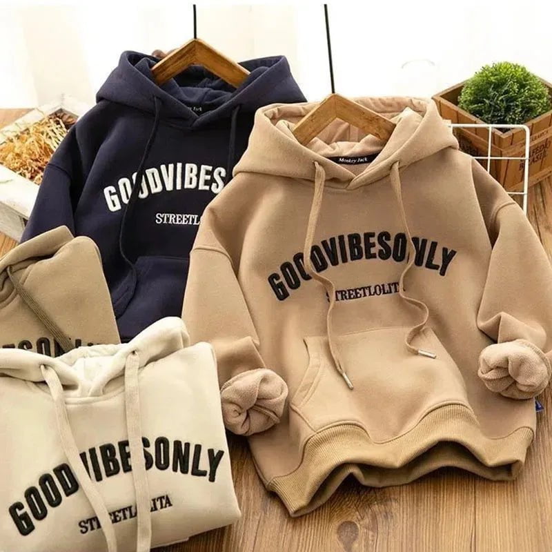 LovelyRLovely hoodie LovelyRLovely Women's Thick Plush Velvet Hoodie Sweatshirt