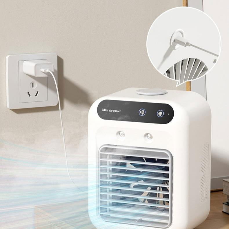 LovelyRLovely Ivory White / L7 Humidifying Air Cooler LovelyRLovely Air Conditioner  Cooler Fan