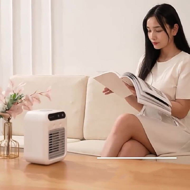 LovelyRLovely Ivory White / L7 Humidifying Air Cooler LovelyRLovely Air Conditioner  Cooler Fan