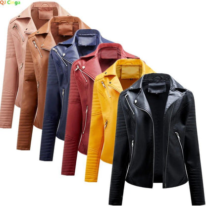 LovelyRLovely jacket LovelyRLovely Women Faux Leather Jacket