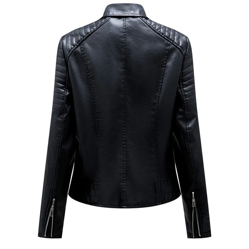 LovelyRLovely jacket LovelyRLovely Women Faux Leather Jacket