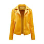 LovelyRLovely jacket Yellow / XL LovelyRLovely Women Faux Leather Jacket