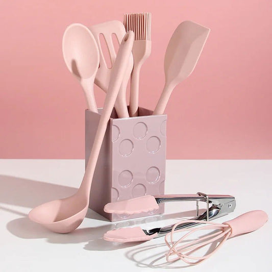 LovelyRLovely kitchen LovelyRLovely Silicone 8/Pcs Utensil Set