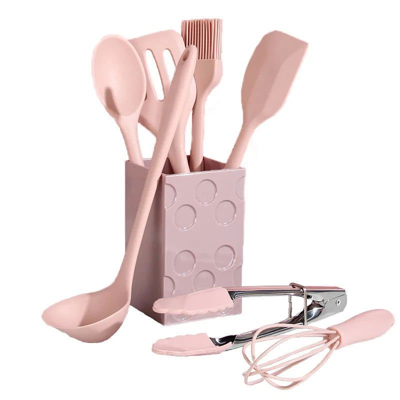 LovelyRLovely kitchen LovelyRLovely Silicone 8/Pcs Utensil Set