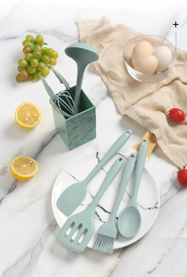 LovelyRLovely kitchen LovelyRLovely Silicone 8/Pcs Utensil Set