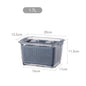 LovelyRLovely Kitchen Refrigerator Storage Containers Grey / 1.7L LovelyRLovely Kitchen Refrigerator Storage Containers With Lid