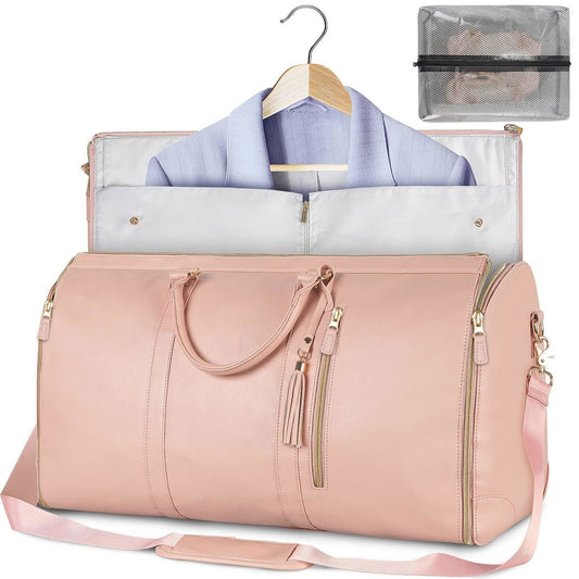 LovelyRLovely Large Capacity Travel Duffle Bag Women's A Pink LovelyRLovely Large Capacity Travel Folding Suit Duffle Bag