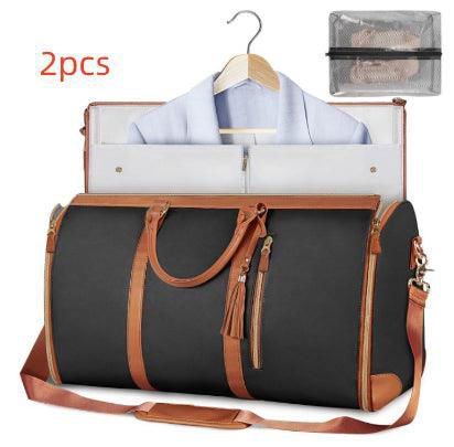 LovelyRLovely Large Capacity Travel Duffle Bag Women's Set5 LovelyRLovely Large Capacity Travel Folding Suit Duffle Bag