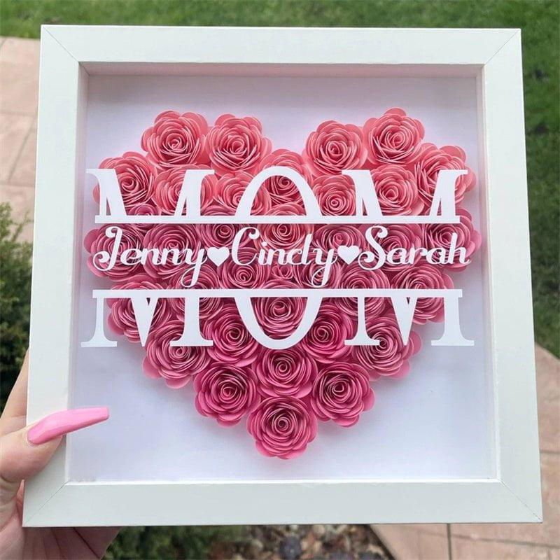 LovelyRLovely Love Flower Box Mother's Day Gift LovelyRLovely  Enclosed Flower Gift Box