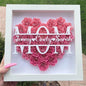 LovelyRLovely Love Flower Box Mother's Day Gift Pink / Black Frame / 10inch LovelyRLovely  Enclosed Flower Gift Box