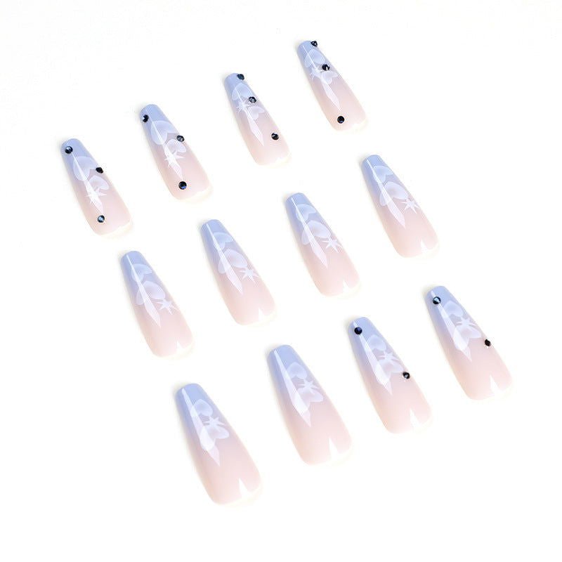 LovelyRLovely LovelRLovely Peach Heart Nail Tip JP1596 LovelRLovely Peach Heart Nail Tip