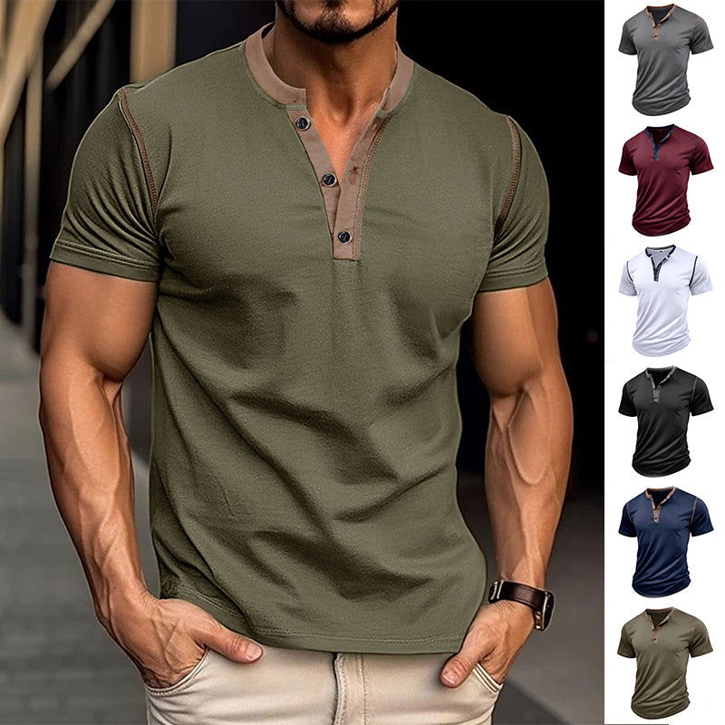 LovelyRLovely LovelyRLoovely Men Short-sleeved Polo Sh LovelyRLoovely Men Short-sleeved Polo Shirt