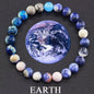 LovelyRLovely LovelyRLovely 10mm Healing Energy Stone Earth LovelyRLovely10mm Planet Healing Energy Bracelet