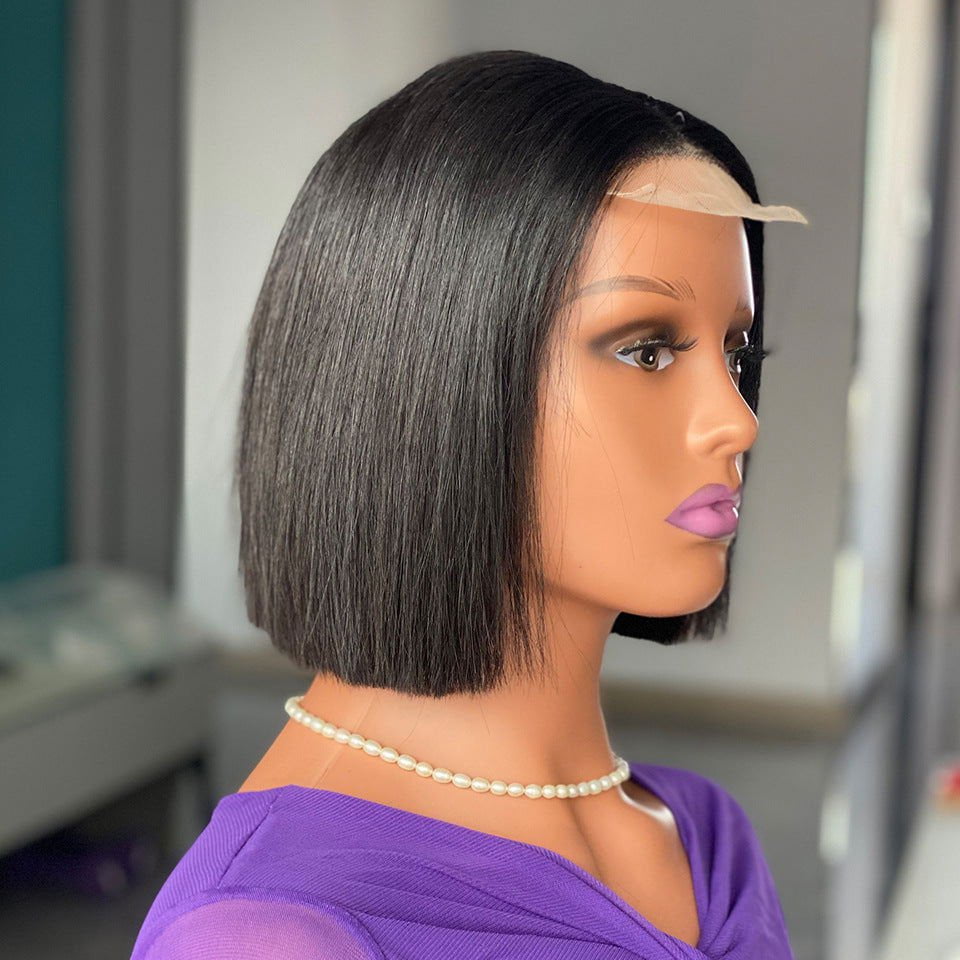 LovelyRLovely LovelyRLovely 12A Straight Bob Human Hai 8Inch LovelyRLovely 12A Straight Bob Human Hair Wig