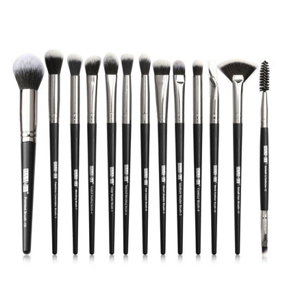 LovelyRLovely LovelyRLovely 13 Makeup Brush Set Black gun LovelyRLovely 13 Makeup Brush Set