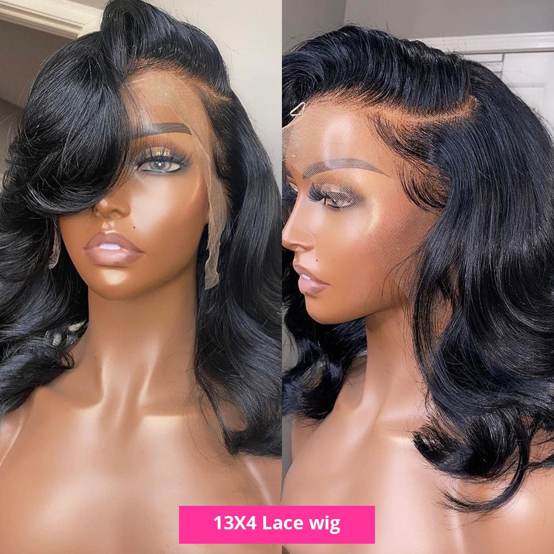 LovelyRLovely LovelyRLovely 13X4 Lace Front Bob Wig 10inch 13X4 wig LovelyRLovely 13X4 Lace Front Bob Wig