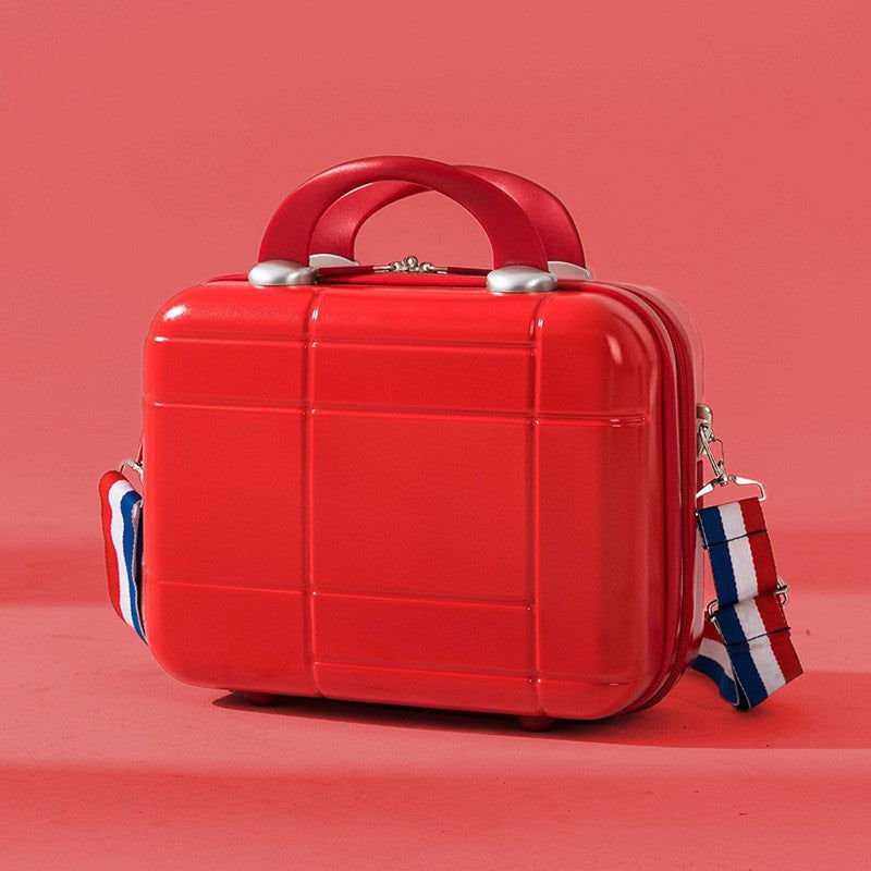 LovelyRLovely LovelyRLovely 14inch Cosmetic Luggage Tr Bright red / 14inches LovelyRLovely 14inch Cosmetic Luggage Trolley