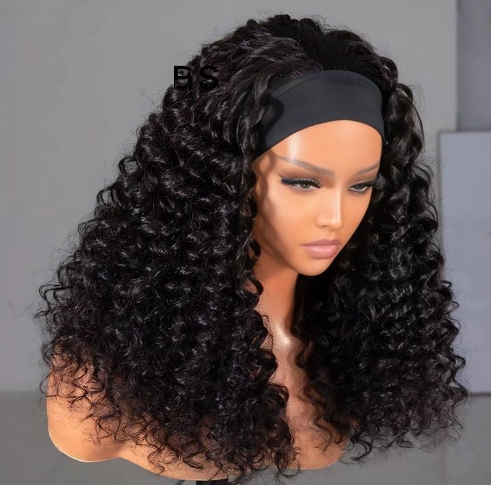 LovelyRLovely LovelyRLovely 180% Kinky Curly Headband Wigs LovelyRLovely 180% Kinky Curly Headband Wigs