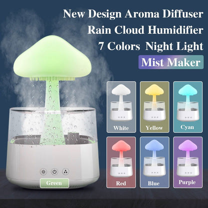 LovelyRLovely LovelyRLovely 2-in-1 Rain Cloud Aromathe LovelyRLovely 2-in-1 Rain Cloud Aromatherapy Diffuser Lamp