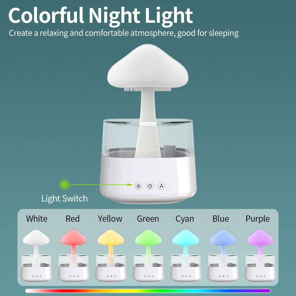 LovelyRLovely LovelyRLovely 2-in-1 Rain Cloud Aromathe LovelyRLovely 2-in-1 Rain Cloud Aromatherapy Diffuser Lamp