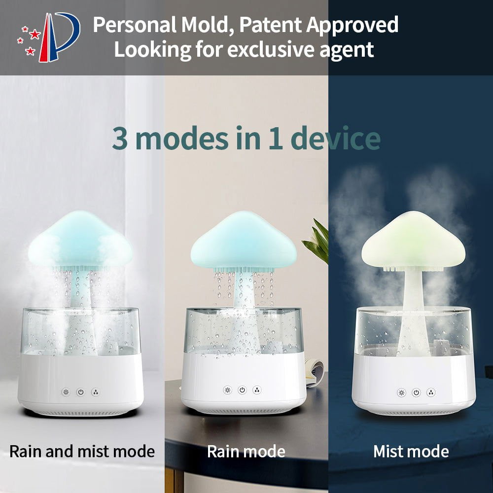 LovelyRLovely LovelyRLovely 2-in-1 Rain Cloud Aromathe LovelyRLovely 2-in-1 Rain Cloud Aromatherapy Diffuser Lamp