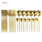 LovelyRLovely LovelyRLovely 24pcs Luxury Cutlery Set Golden / Without box LovelyRLovely 24pcs Luxury Cutlery Set