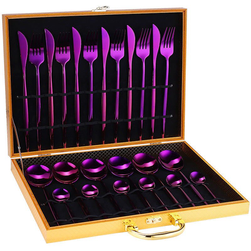 LovelyRLovely LovelyRLovely 24pcs Luxury Cutlery Set LovelyRLovely 24pcs Luxury Cutlery Set