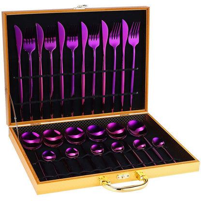 LovelyRLovely LovelyRLovely 24pcs Luxury Cutlery Set LovelyRLovely 24pcs Luxury Cutlery Set