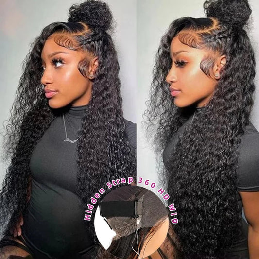 LovelyRLovely LovelyRLovely 250% Hidden Strap Deep Wave 360 Full Lace Wig 250% / 360 Full Wig / 20inches LovelyRLovely 250% Hidden Strap Deep Wave 360 Full Lace Wig