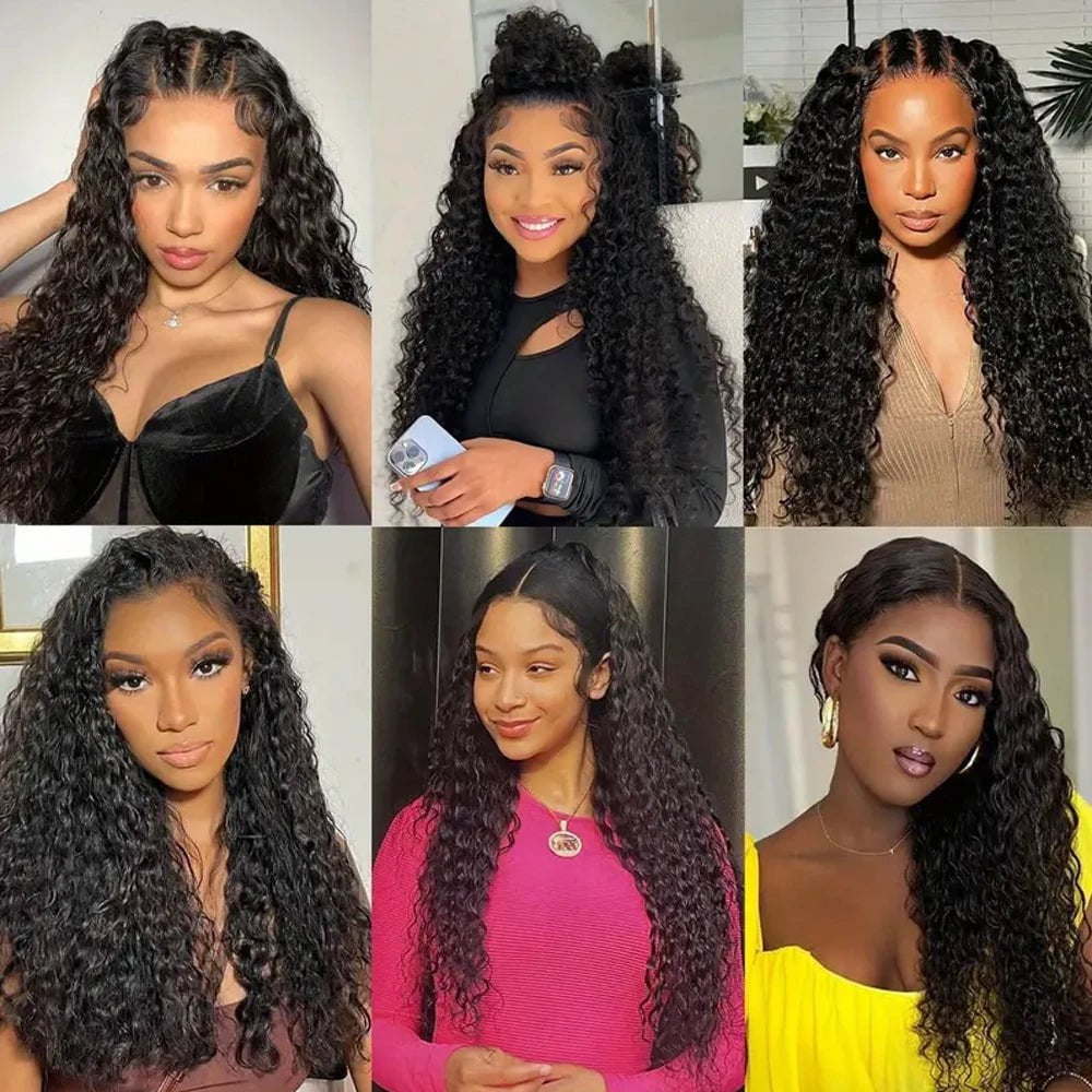 LovelyRLovely LovelyRLovely 250% Hidden Strap Deep Wave 360 Full Lace Wig LovelyRLovely 250% Hidden Strap Deep Wave 360 Full Lace Wig