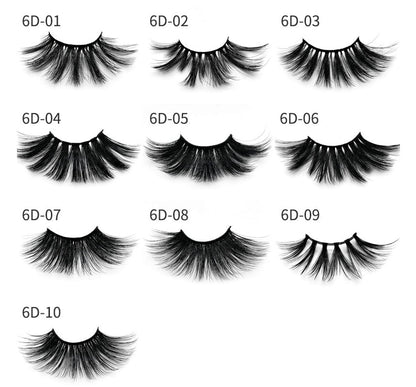 LovelyRLovely LovelyRLovely 25mm Mink 6DThree-Dimensio 6D 01 LovelyRLovely 25mm Mink 6D False Eyelashes