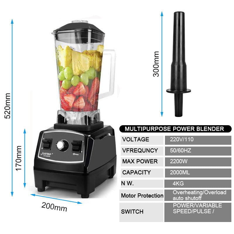 LovelyRLovely LovelyRLovely 2L Multifunctional Blender LovelyRLovely 2L Multifunctional Blender