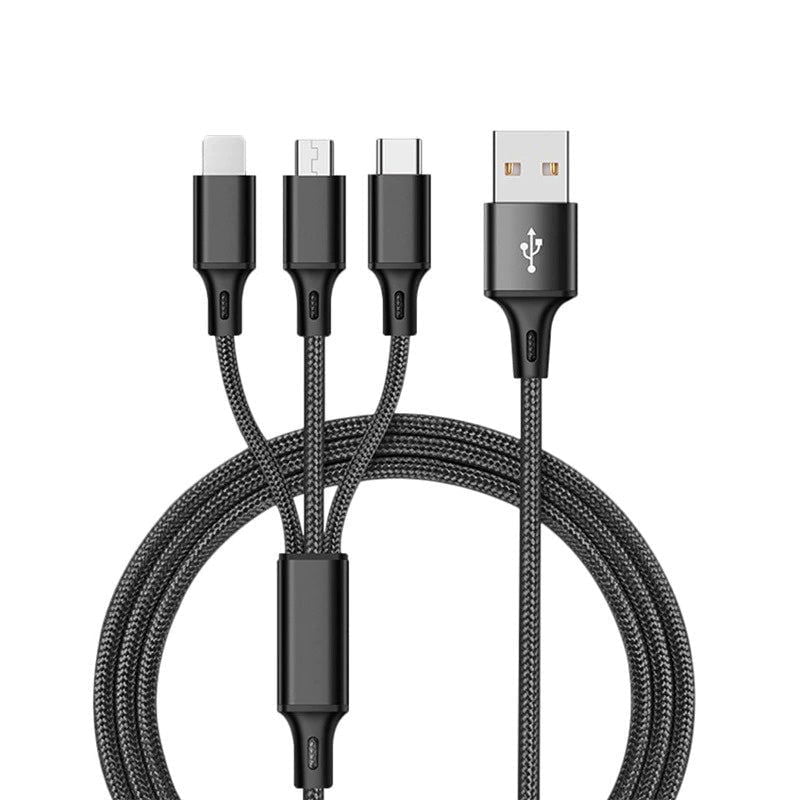 LovelyRLovely LovelyRLovely 3 In 1 USB Charging Charge Black LovelyRLovely 3 In 1 USB Charging Charger