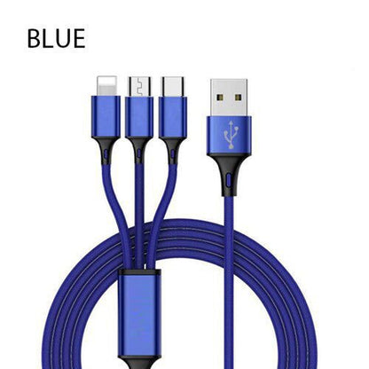 LovelyRLovely LovelyRLovely 3 In 1 USB Charging Charge Blue LovelyRLovely 3 In 1 USB Charging Charger