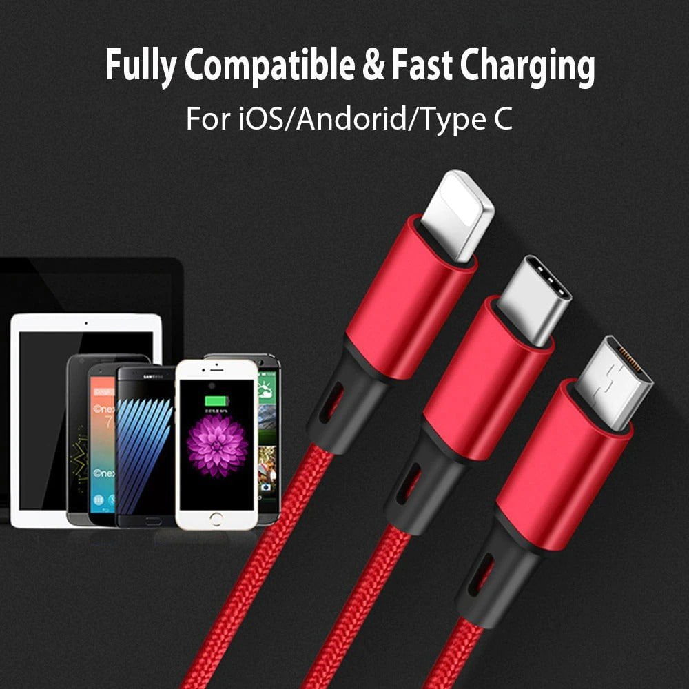 LovelyRLovely LovelyRLovely 3 In 1 USB Charging Charge LovelyRLovely 3 In 1 USB Charging Charger