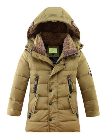 LovelyRLovely LovelyRLovely -30° Boy's Duck Down Winte Khaki / 10 LovelyRLovely -30° Boy's Duck Down Winter Jackets