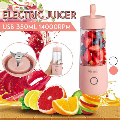 LovelyRLovely LovelyRLovely 350ml USB Portable Blender LovelyRLovely 350ml USB Portable Blender