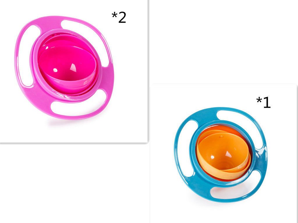 LovelyRLovely LovelyRLovely 360 Rotating Spill-proof B A set / 3PC LovelyRLovely 360 Rotating Spill-proof Bowl