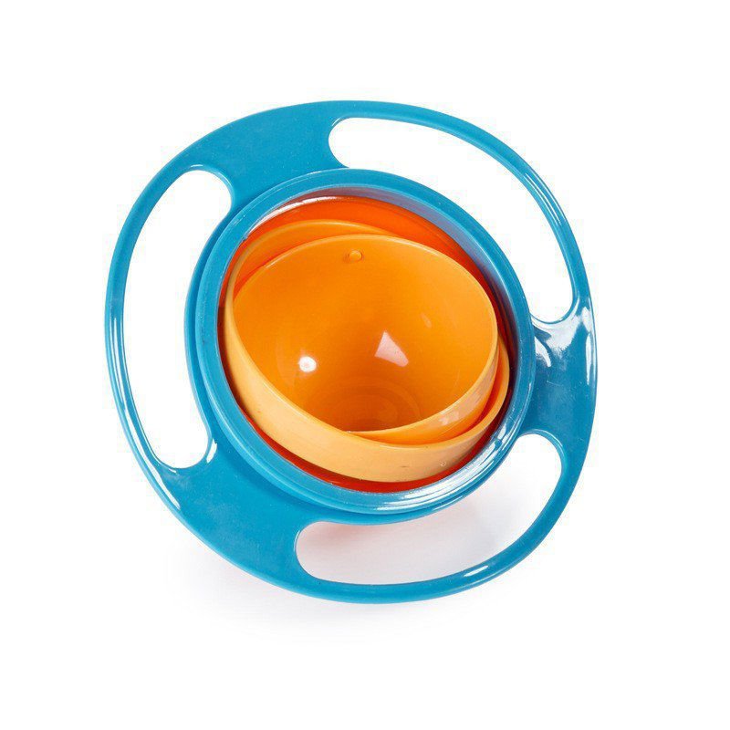 LovelyRLovely LovelyRLovely 360 Rotating Spill-proof B Blue / 1pc LovelyRLovely 360 Rotating Spill-proof Bowl