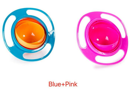 LovelyRLovely LovelyRLovely 360 Rotating Spill-proof B Blue Pink / 2pc LovelyRLovely 360 Rotating Spill-proof Bowl