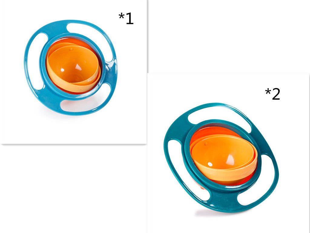 LovelyRLovely LovelyRLovely 360 Rotating Spill-proof B D set / 3PC LovelyRLovely 360 Rotating Spill-proof Bowl