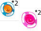 LovelyRLovely LovelyRLovely 360 Rotating Spill-proof B I set / 4pc LovelyRLovely 360 Rotating Spill-proof Bowl