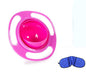 LovelyRLovely LovelyRLovely 360 Rotating Spill-proof B Red / With towel set LovelyRLovely 360 Rotating Spill-proof Bowl