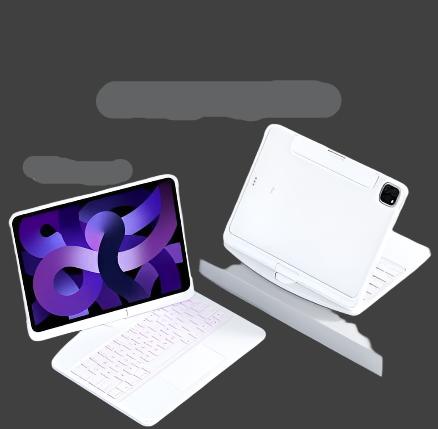 LovelyRLovely LovelyRLovely 360 Smart Trackpad Bluetoo White / 10.9inch LovelyRLovely 360 Smart Trackpad Bluetooth Keyboard Case