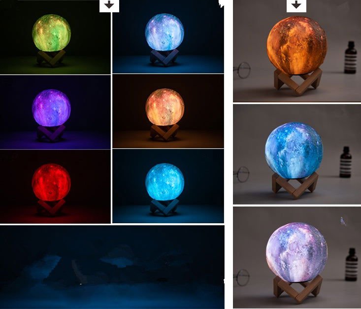 LovelyRLovely LovelyRLovely 3D Lunar Night Light LovelyRLovely 3D Lunar Night Light