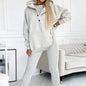 LovelyRLovely LovelyRLovely 3pcs Women's Loose Sweat s Grey / 2XL LovelyRLovely 3pcs Women's Loose Sweat suit And Vest