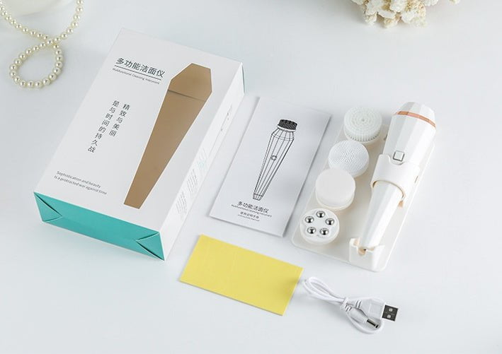 LovelyRLovely LovelyRLovely 4 In 1 USB Rechargeable El LovelyRLovely 4 In 1 USB Electric Facial Cleansing Device