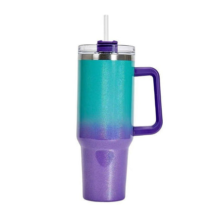 LovelyRLovely LovelyRLovely 40oz Tumbler Green Gradient Purple / 40oz LovelyRLovely 40oz Insulated Tumbler