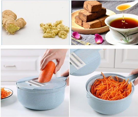 LovelyRLovely LovelyRLovely 8 In 1 Mandoline  Vegetable Slicer